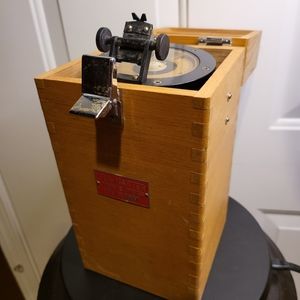 Sea-master Magnetic Compass Type HB65 Custom Wood Case Hand Held Marine